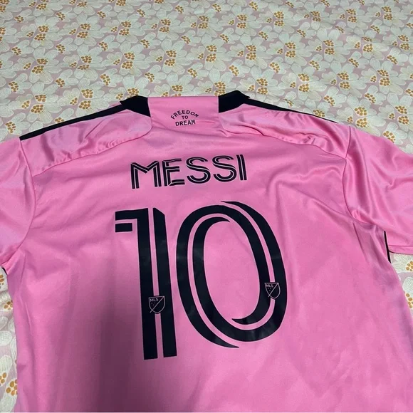 NEW Milan Miami FC 2024/2025 Home Player Jersey Pink - Picture 9 of 9